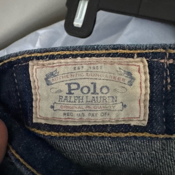 Polo Ralph Lauren Colorado Western Indian Beaded Distressed Patchwork Jeans 26 - Picture 4 of 10